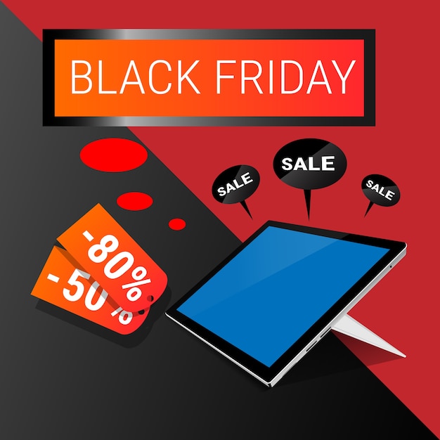 Tablet computer big holiday venda black friday