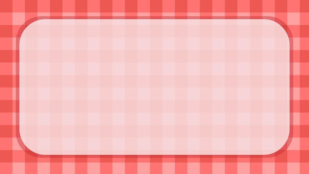 Vetor tabuleiro de damas de xadrez vermelho bonito estético com ilustração de pano de fundo de espaço de texto perfeito para banner de fundo de cartão postal de pano de fundo de papel de parede