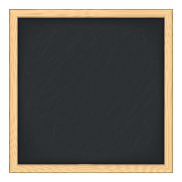 Tabuleiro preto em fundo branco ilustração vetorial eps10