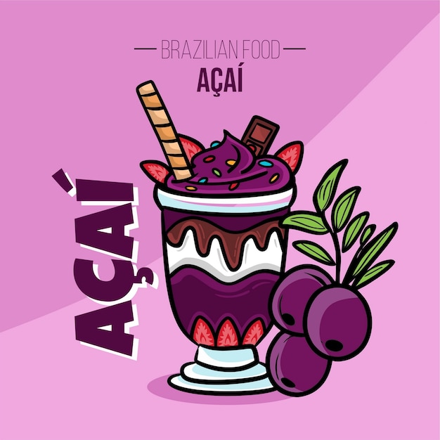 Copo de Açai  Gratis png < Rickes Digital