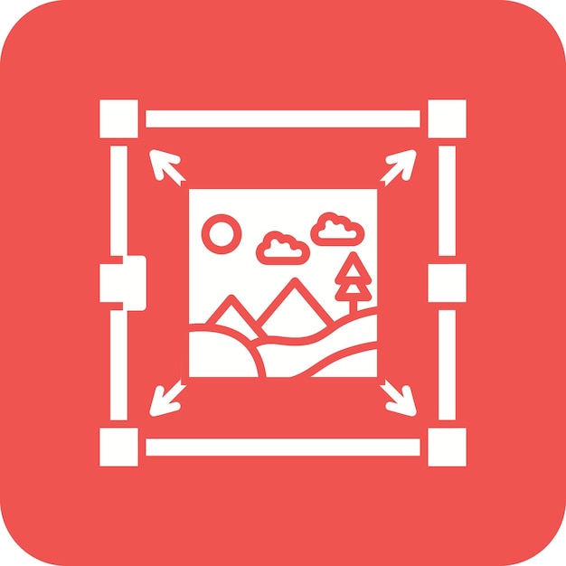 Tamanho da imagem Icon