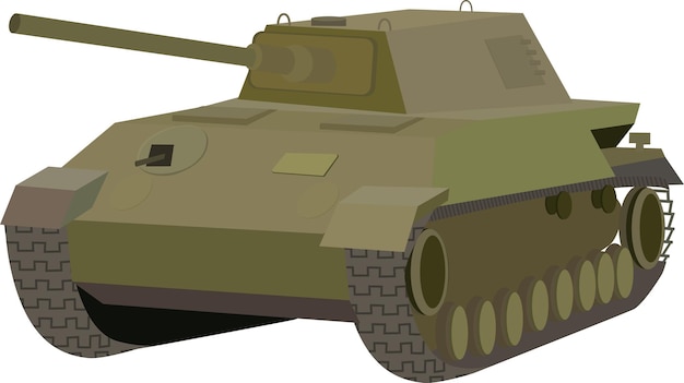 Vetor tanque t 34