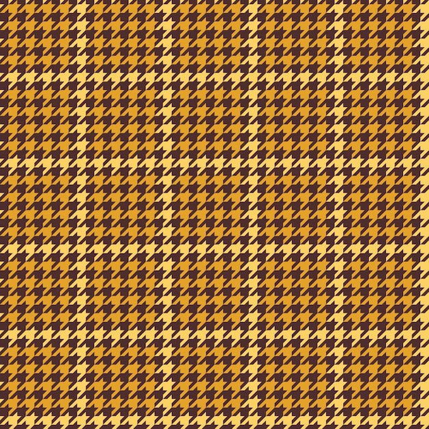 Tartan check plaid padrão de textura sem costura tecido vetorial de fundo em cores vermelha e laranja