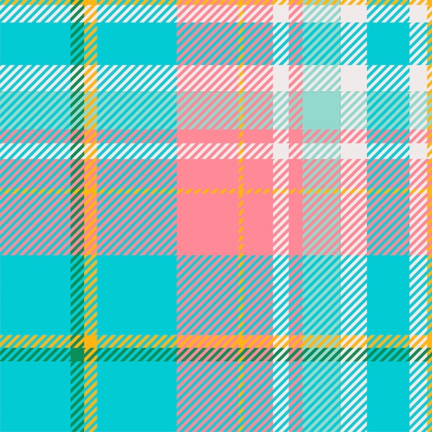 Tartan escócia sem costura padrão xadrez vector. tecido de fundo retrô. textura geométrica quadrada de cor vintage cheque.