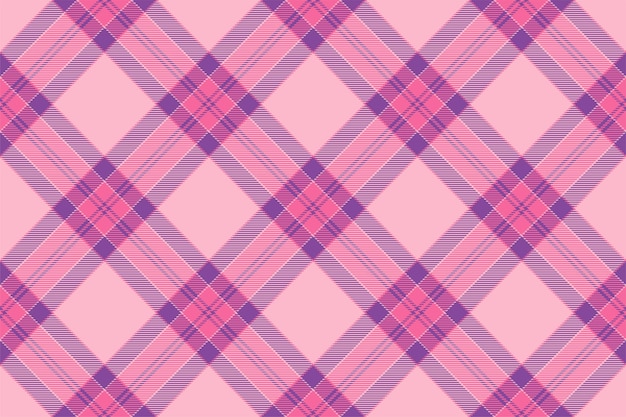 Tartan plaid fundo diagonal verificação padrão sem costura textura de tecido vetorial para impressão têxtil papel de embrulho papel de parede de cartão de presente