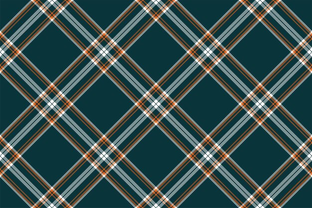 Tartan plaid fundo diagonal verificação padrão sem costura textura de tecido vetorial para impressão têxtil papel de embrulho papel de parede de cartão de presente