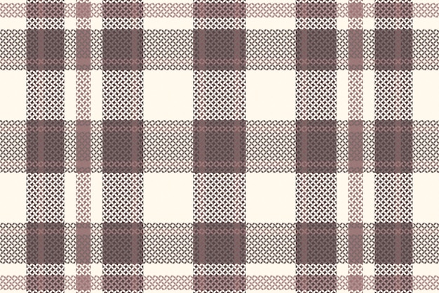 Tartan xadrez com padrão de cor vintage