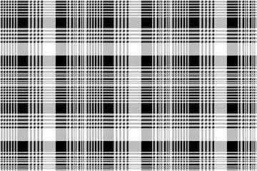 fundo de vetor padrão xadrez preto e branco, textura de tecido tartan  10551635 Vetor no Vecteezy