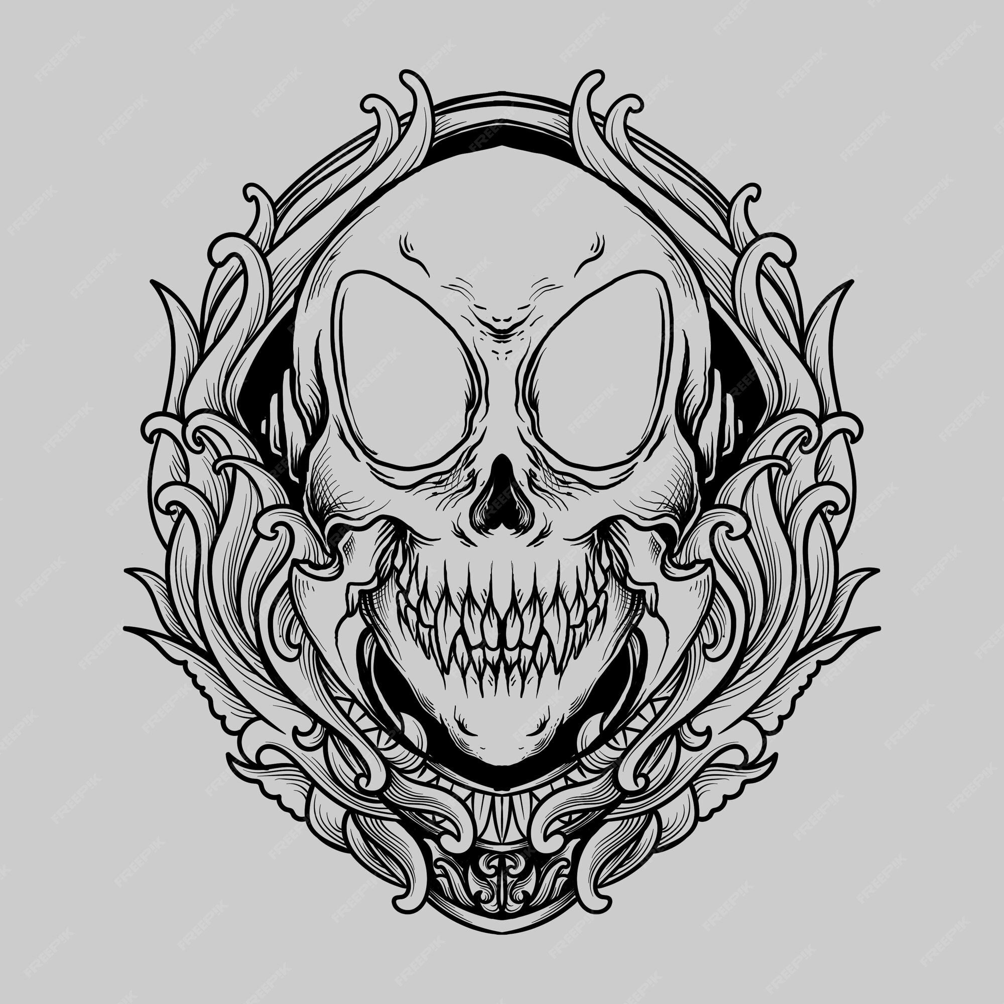 Design PNG E SVG De Cabeça De Alienígena Arredondada Com Traço Colorido  Para Camisetas