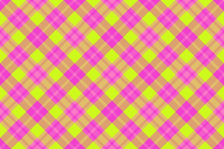 Vetor tecido xadrez vetorial sem costura têxtil tartan verifique a textura de fundo do padrão