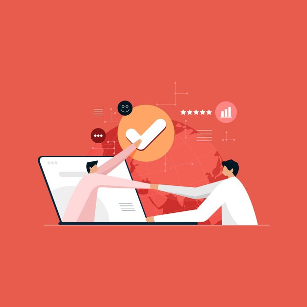 Tecnologia de Internet para CRM e rede de negócios Customer Relationship Management para sistema de marketing de vendas de negócios