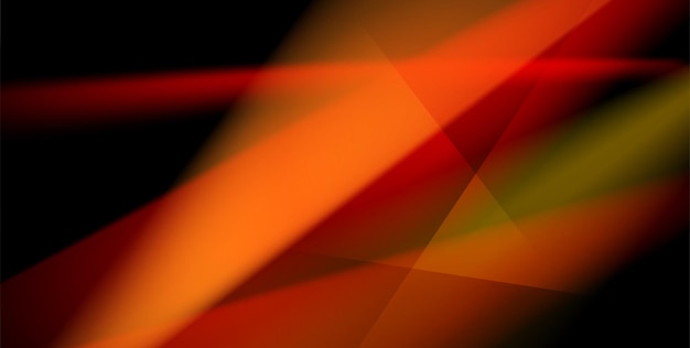 Tecnologia laranja escura listradas lisas futuristas fundo abstrato