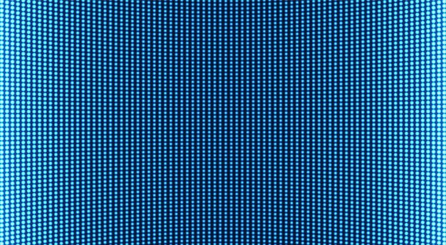 Vetor tela de led. textura de pixel. tela digital. ilustração