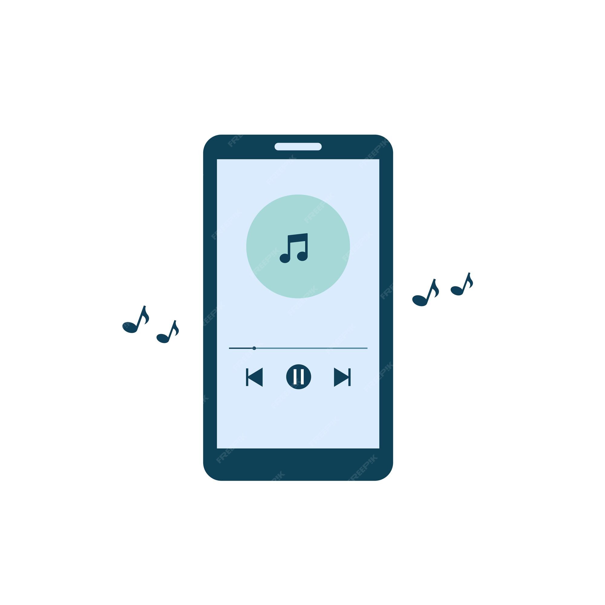 Música No Telefone Celular, Botão Do Jogo Na Tela Do Smartphone, Jogador De  Música, Tecnologia Digital, Educação Remota, Internet Ilustração do Vetor -  Ilustração de mensagem, conferência: 152618291