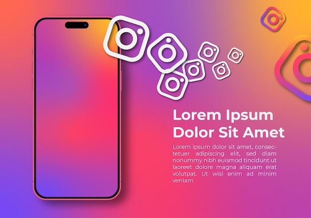 Telemóvel Instagram