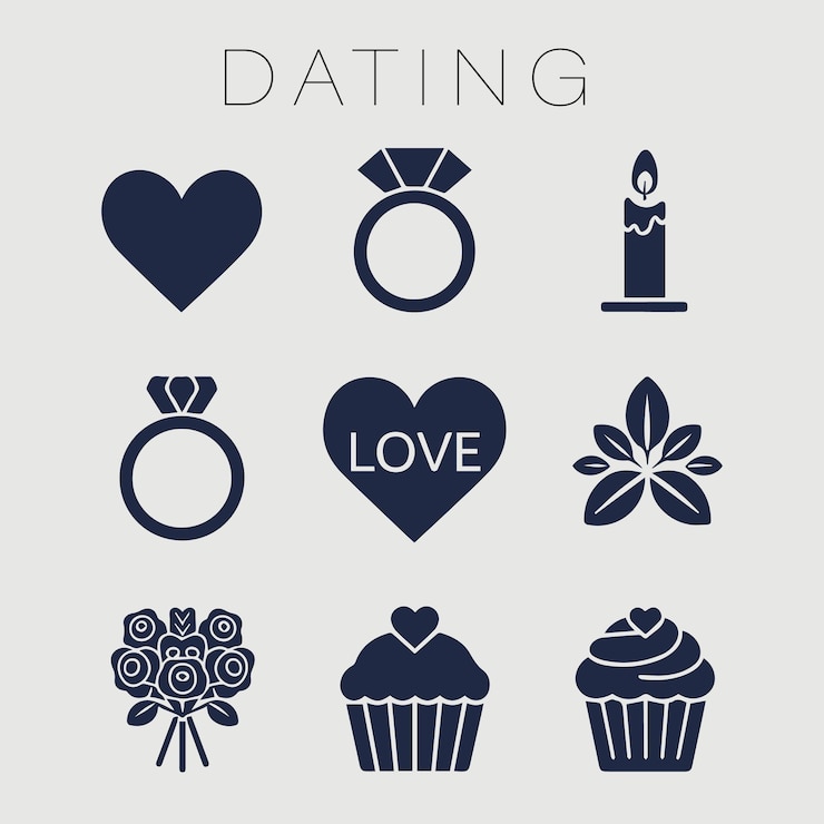 Vetor tema de amor ilustração de doodle simples para design