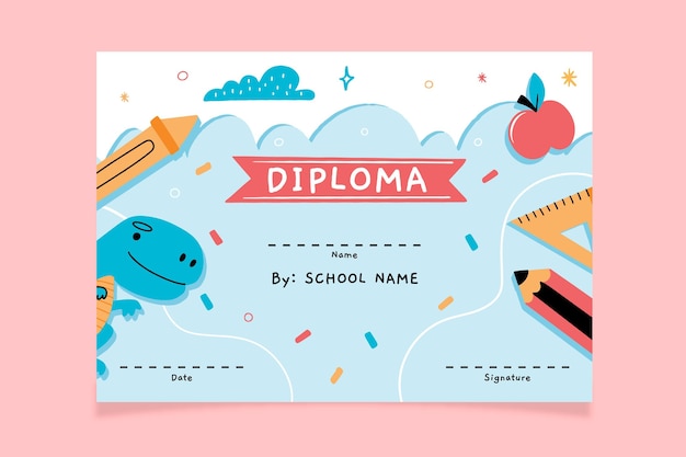 Tema do modelo de diploma