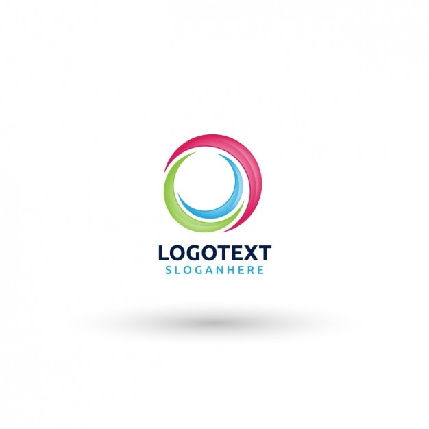 Template Logo Circular