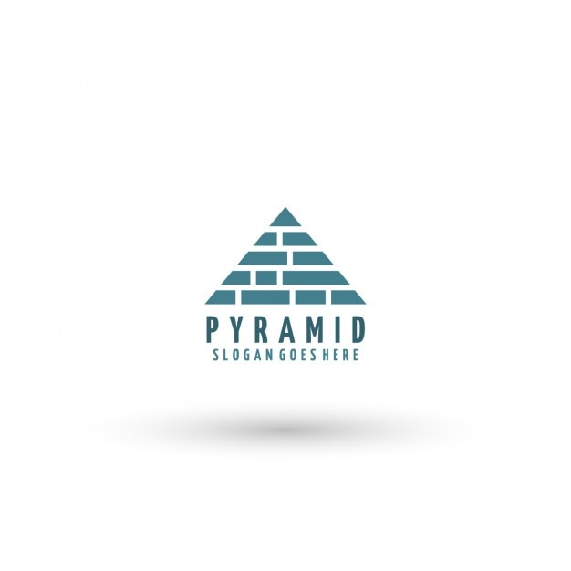 Template logo pyramid