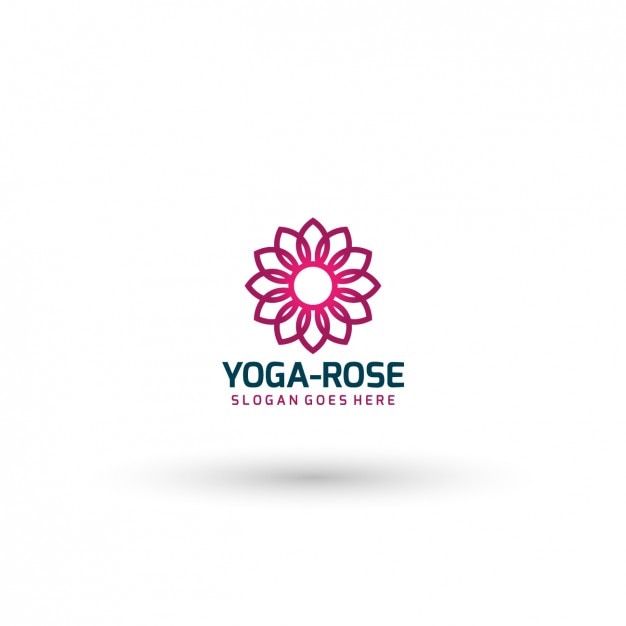 Template logo yoga