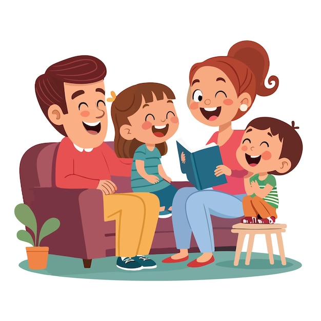 Tempo de leitura em família