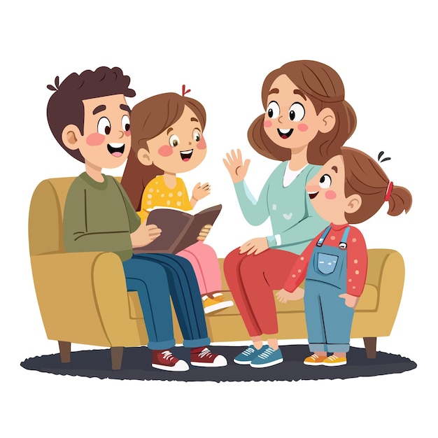 Tempo de leitura em família
