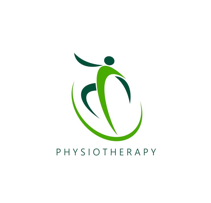 Vetor terapia de pintura nas costas de fisioterapia e ícone de massagem