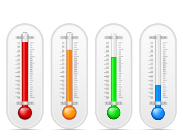 Vetor termômetro