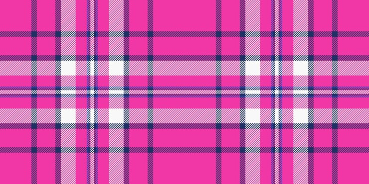 Vetor tesoura em placas sem costura de tartan têxtil de fundo com tecido de padrão vetorial de verificação