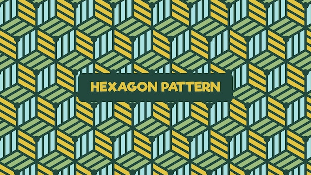 Teste padrão do hexágono