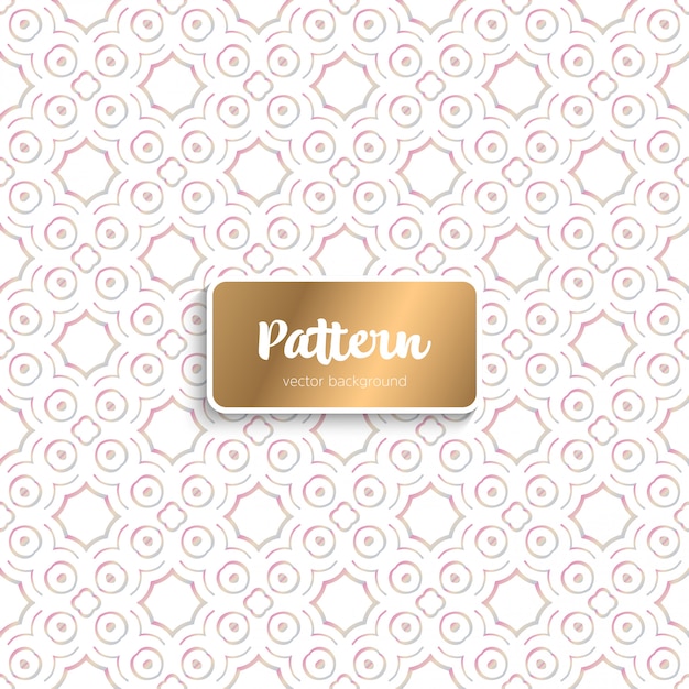 Teste padrão oriental sem costura floral ornamentado