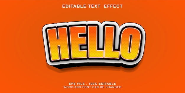 Text-effect-editable-hello