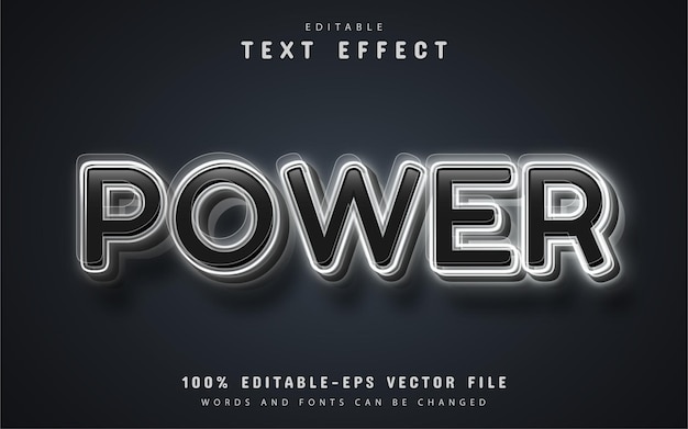 Texto avançado, efeito de texto editável em 3d