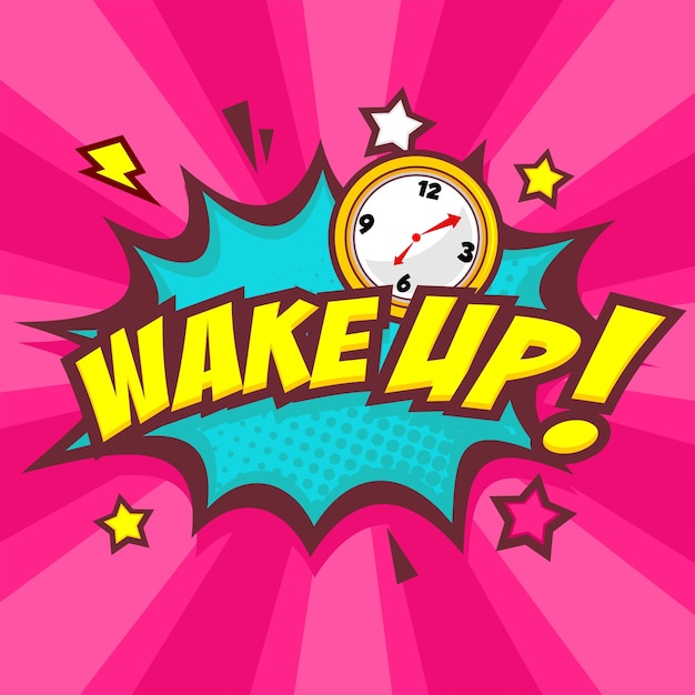texto de despertar em estilo cômico