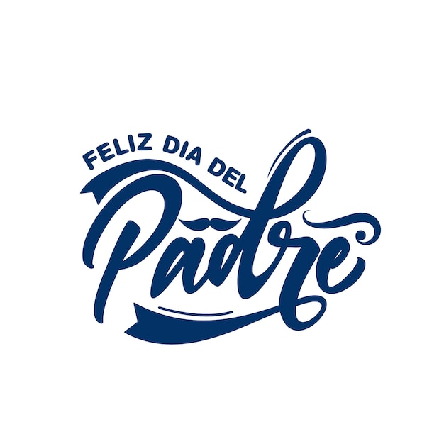 texto de saudação de feliz dia dos pais dia del padre desenho de letras