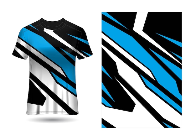 Textura abstrata de camisa esportiva design de corrida para ciclismo de motocross de jogos de corrida vetor grátis