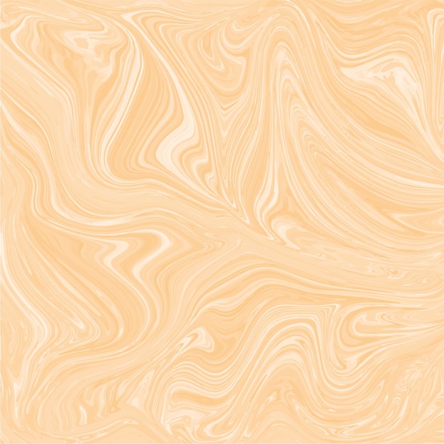 Textura abstrata de mármore de tinta líquida com fundo laranja e design criativo