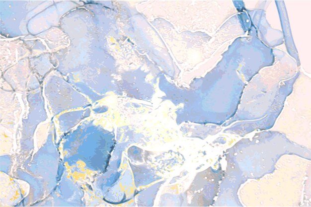 textura abstrata de mármore em técnica oriental de tinta a álcool com glitter