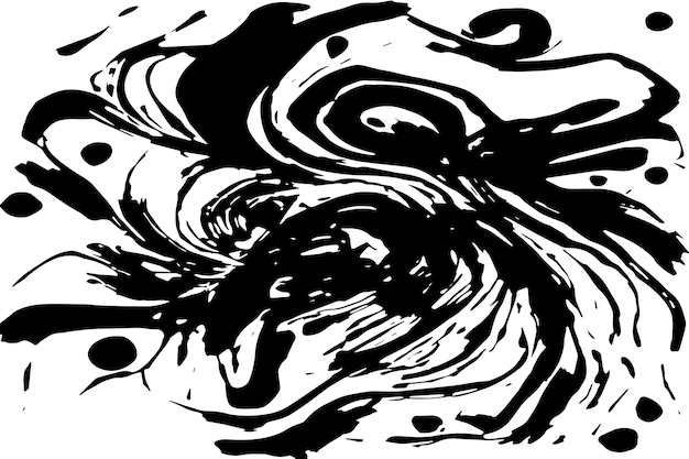 Vetor textura abstrata preto e branco ilustração em vetor fundo abstrato monocromático