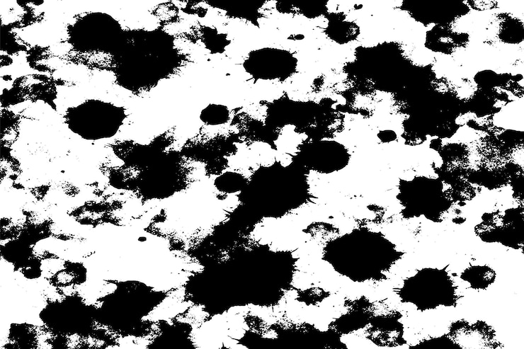 Vetor textura black grunge com efeito áspero e arenoso no design vetorial de fundo branco