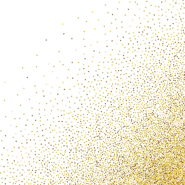 Textura brilhante de ouro. Fundo dourado de brilho vetorial