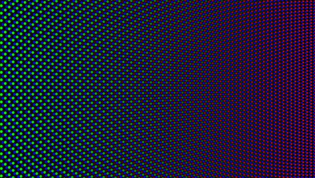 Textura da tela conduzida. Display digital de pixels. Monitor LCD. Modelo de grade do projetor. TV videowall