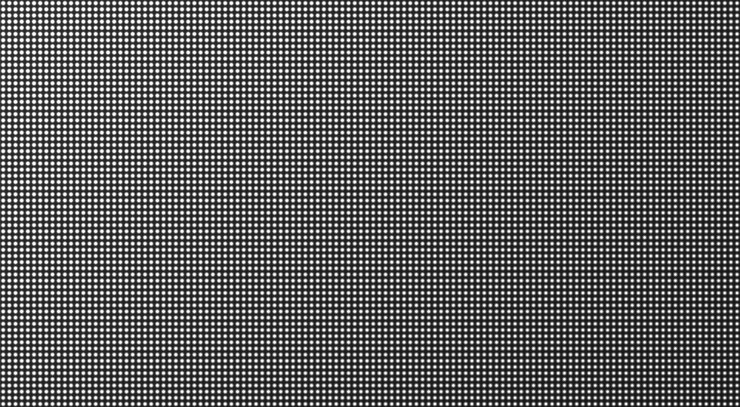Vetor textura da tela conduzida. plano de fundo da tv de pixel. monitor digital lcd. ilustração vetorial.