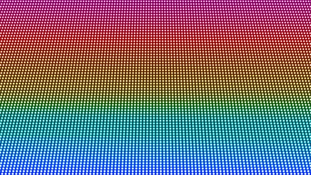 textura da tela de led. fundo digital de pixel. efeito de diodo eletrônico. monitor LCD. grade do projetor