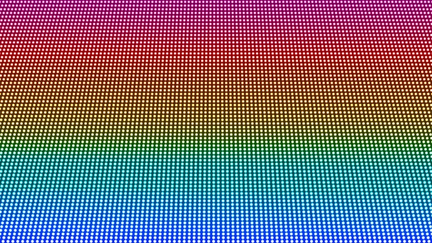 textura da tela de led. fundo digital de pixel. efeito de diodo eletrônico. monitor LCD. grade do projetor