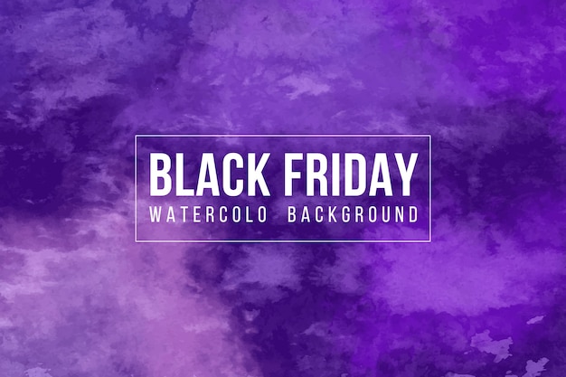 Textura de aquarela abstrata black friday