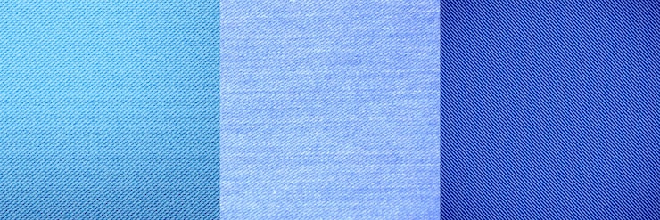 Vetor textura de calça jeans azul fundo de denim tecido vetorial padrão a quadros
