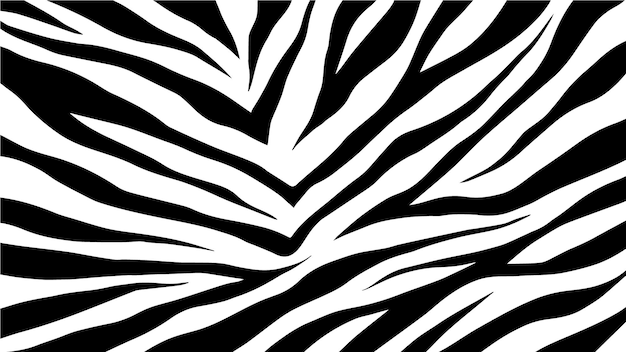 Vetor textura de estampa de zebra