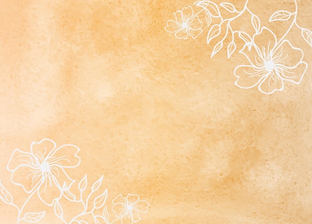 Textura de fundo de pincel de sombreamento de aquarela floral abstrato