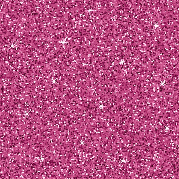 Vetor textura de glitter rosa magenta sem costura